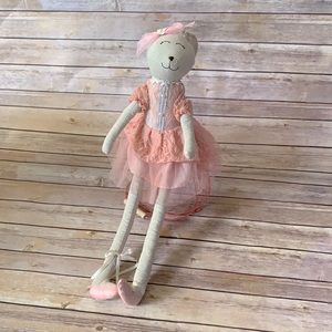 HANDCRAFTED WEIGHTED BALLERINA DOLL